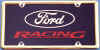 ford racing mirrored acrylic laser cut novelty plates